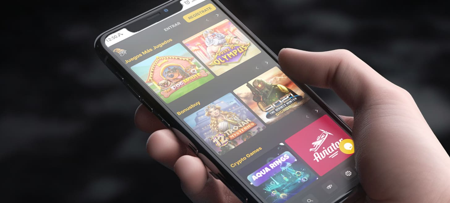 Versão móvel do Horus Casino Online - Aplicação de casino para telemóvel - GuiaDosCasinos.PT