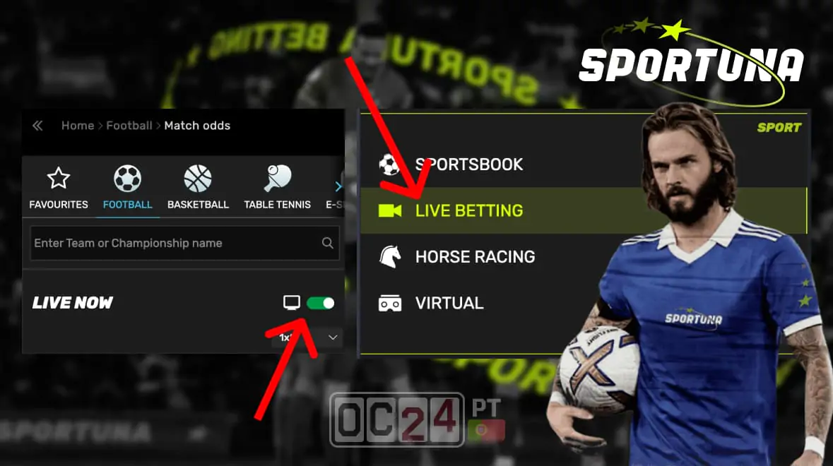 Receba um bónus de boas-vindas no Sportuna Casino